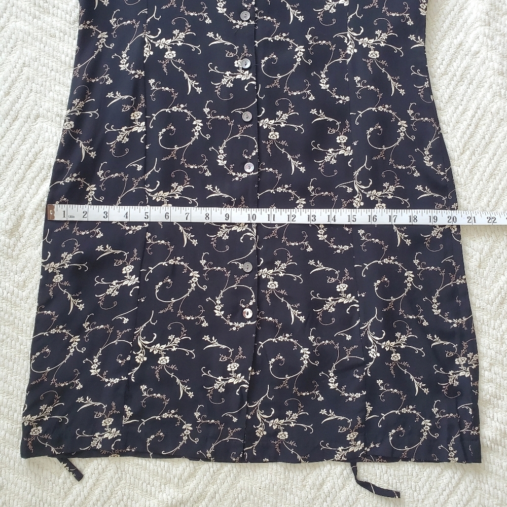 Vintage Gap Floral Button Down Sun Dress - Picture 11 of 15